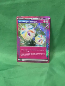 Pokemon TCG Neo Upper Energy 162/162 SV05 Temporal Forces ACE Spec NM/M - Image 1