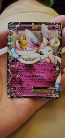 Pokemon TCG Sylveon EX RC21/RC32 Holo Generations NM - Image 1