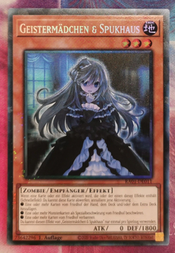 Geistermadchen&Spukhaus RA01-DE011 Collectors Rare 1.Auflage DEUTSCH NM Yu-Gi-Oh - Image 1