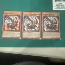 3x Ghost Ogre & Snow Rabbit 1st Edition Ultra Rare RA02-EN009 Yu-Gi-Oh - Image 1