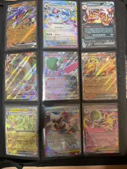 Pokemon TCG VMAX GX EX MEX Oldschool Card Collection Binder Set 300+ - Image 1