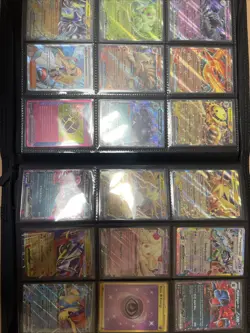 Pokemon TCG VMAX GX EX MEX Oldschool Card Collection Binder Set 300+ - Image 3