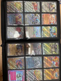 Pokemon TCG VMAX GX EX MEX Oldschool Card Collection Binder Set 300+ - Image 4