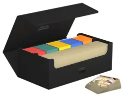 Ultimate Guard Arkhive 800 Brand NEW Card Storage Black Xenoskin - Image 1