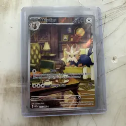 Pokemon TCG Herdier White Flare Illustration Rare Card 155/086 - Image 1