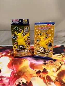 LOT Pokemon Card Game TCG 25th Anniversary Collection + Promo Box! 4521329322551 - Image 1