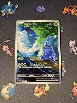 Pokemon Cards Heracross 194/193 Illustration Rare Paldea Evolved - (NM-) - Image 1