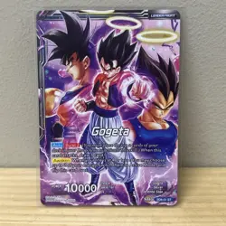 Knockout Strike Gogeta SD6-01 ST FOIL Dragon Ball Super Card - Image 2