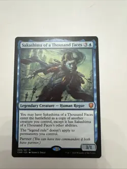 Sakashima of a Thousand Faces Commander Legends Regular Card NM Condition 089 - Image 1