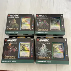 Magic MTG | Lord of the Rings: Tales of Middle-Earth - Commander Deck Set of 4 - Image 1