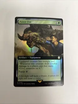 Power Fist Extended Art Foil MTG - Image 1