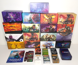 MTG Empty Fat Pack Bundle Box Lot Of 17 Plus Additional Boxes - LOTR BFZ Tarkir - Image 1
