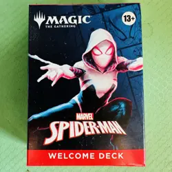 Magic The Gathering X Spider-Man Double Welcome RED Deck Ghost-spider Gwen Stacy - Image 1