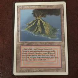 MTG Revised ~ Volcanic Island ~ Mint - Image 1