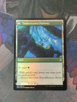 Cragcrown / Timbercrown Pathway - Foil | Zendikar Rising | % Off 2+* | NM | MTG - Image 2