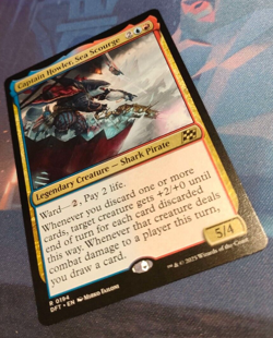 Captain Howler, Sea Scourge - Aetherdrift - Rare - NM (see pics) MTG - Image 3