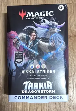 Magic the Gathering - Tarkir Dragonstorm Commander Deck - Jeskai Striker SEALED - Image 1