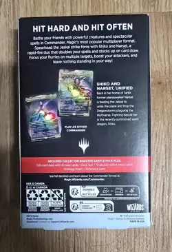 Magic the Gathering - Tarkir Dragonstorm Commander Deck - Jeskai Striker SEALED - Image 2