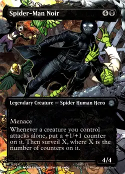 NM - Spider-Man Noir (Borderless) U Marvel's Spider-Man 204 - Image 1