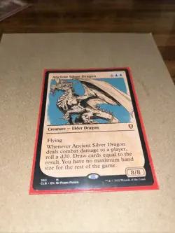 Ancient Silver Dragon (Showcase) Commander Legends: Battle for Baldur's Gate - Image 2