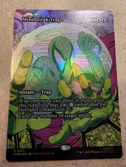 Mindbreak Trap - #11 Foil (Borderless) Marvel Universe Eternal-Legal - Mtg - Image 1