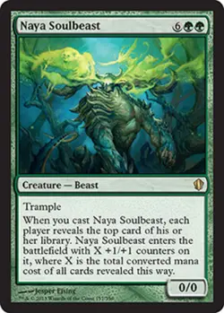 Naya Soulbeast x4 - Commander 2013 - NM-Mint, English - Commander 2013 - Image 1
