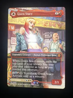 Gwen Stacy (0202) (Borderless) Marvel's Spider-Man Regular Pack Fresh - Image 2