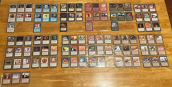 Magic the Gathering ANTIQUITIES 1994 COMPLETE Set 100/100 Lightly Played - RARE - Image 1
