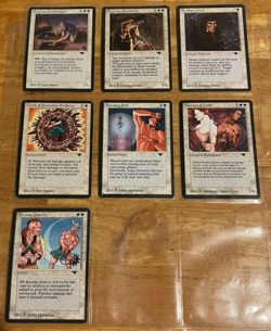 Magic the Gathering ANTIQUITIES 1994 COMPLETE Set 100/100 Lightly Played - RARE - Image 2