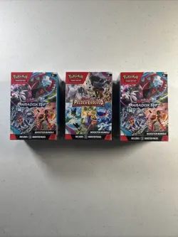 Pokemon TCG: Paldea Evolved Booster Bundle Lot Of 3x Random New Factory Sealed - Image 1