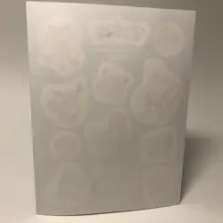 2018 Pokemon 4x6” STICKER SHEET Reading Reward Card TCG Nintendo Rare Book Club - Image 2