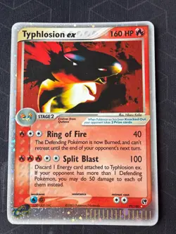 2003 Pokemon EX Sandstorm Typhlosion Holo #99/100 HP - Image 1