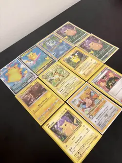 Pikachu & Raichu Pokemon Card Lot(11) w/ 1st Ed Jungle + Blastoise + ImakuniU - Image 2