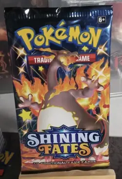 Pokemon SHINING FATES BOOSTER PACK Factory Sealed TCG - Image 1