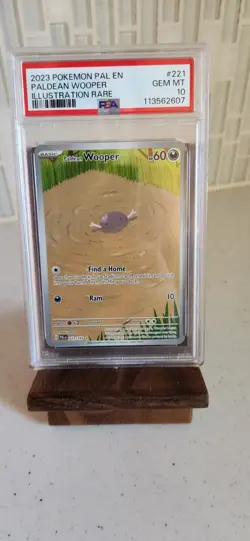 Paldean Wooper 221/193 Pokemon Sv02: Paldea Evolved Gem Mint PSA 10 LOW POP - Image 2