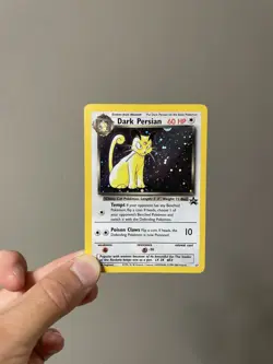 2000 Dark Persian #17 Black Star Promo Holo Rare Pokemon - Image 1