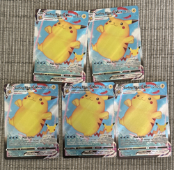 Surfing Pikachu 009/025 Pokemon Celebrations 25th Anniversary Holo Lot of (5) - Image 1
