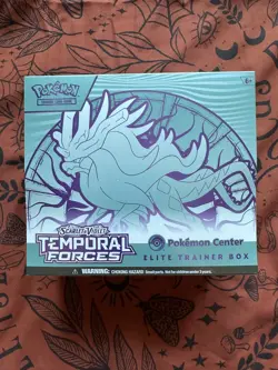 Temporal Forces Pokemon Center ETB Elite Trainer Box New Sealed - Image 1