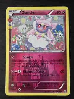Pokemon TCG - Diancie RC22/RC32 - Radiant Collection - Holo Uncommon - Image 1