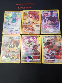 Pokemon Lot of 6 Full Arts , Crown Zenith, Lost Origin, Silver Tempest Etc - Image 1
