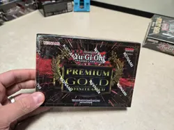 Yu-Gi-Oh! 1st Edition Premium Gold Infinite Gold English Box SEALED - Image 1