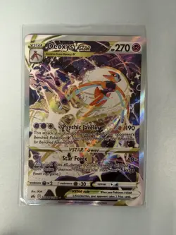 Deoxys VSTAR Crown Zenith: Galarian Gallery Holo Card GG46/GG70 NM Condition - Image 1
