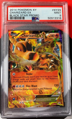 Charizard EX XY29 XY Promos Holo 2014 Black Star Promo Pokemon Card PSA 9 MINT - Image 1