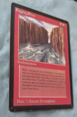 RAGING RIVER - MtG BETA - Magic the Gathering Reserved List card MP - Image 3