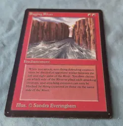 RAGING RIVER - MtG BETA - Magic the Gathering Reserved List card MP - Image 4