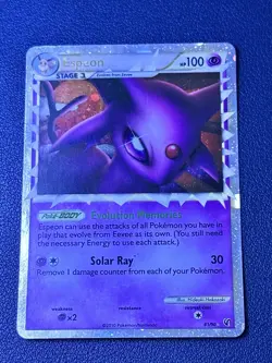 Espeon Prime 81/90 Undaunted Holo Rare Pokemon TCG Card - Image 1