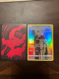 Hoothoot & Sage TG12/TG30 Astral Radiance NM Ultra Rare Pokemon Card - Image 2