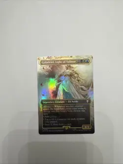 Galadriel, Light of Valinor Foil Borderless Card Magic the Gathering - Image 1