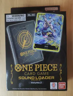 One Piece Card Game Sound Loader Volume 2 - Enel OP05-098 Alt Art English Sealed - Image 1