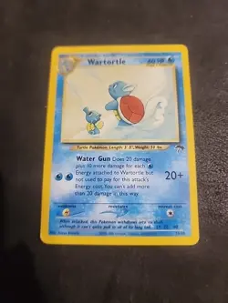 Pokemon TCG Wartortle Card 15/18 Southern Islands Promo - Image 1
